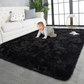 Skørter | TWINNIS Super Soft Shaggy Rugs, Fluffy Rugs, 4x5.9 Feet, Indoor Modern Plush Area Rugs for Living Room Bedroom Children's Room Nursery Home Decor, Upgraded Anti-Slip Durable Rectangular Fuzzy Rug, Indigo