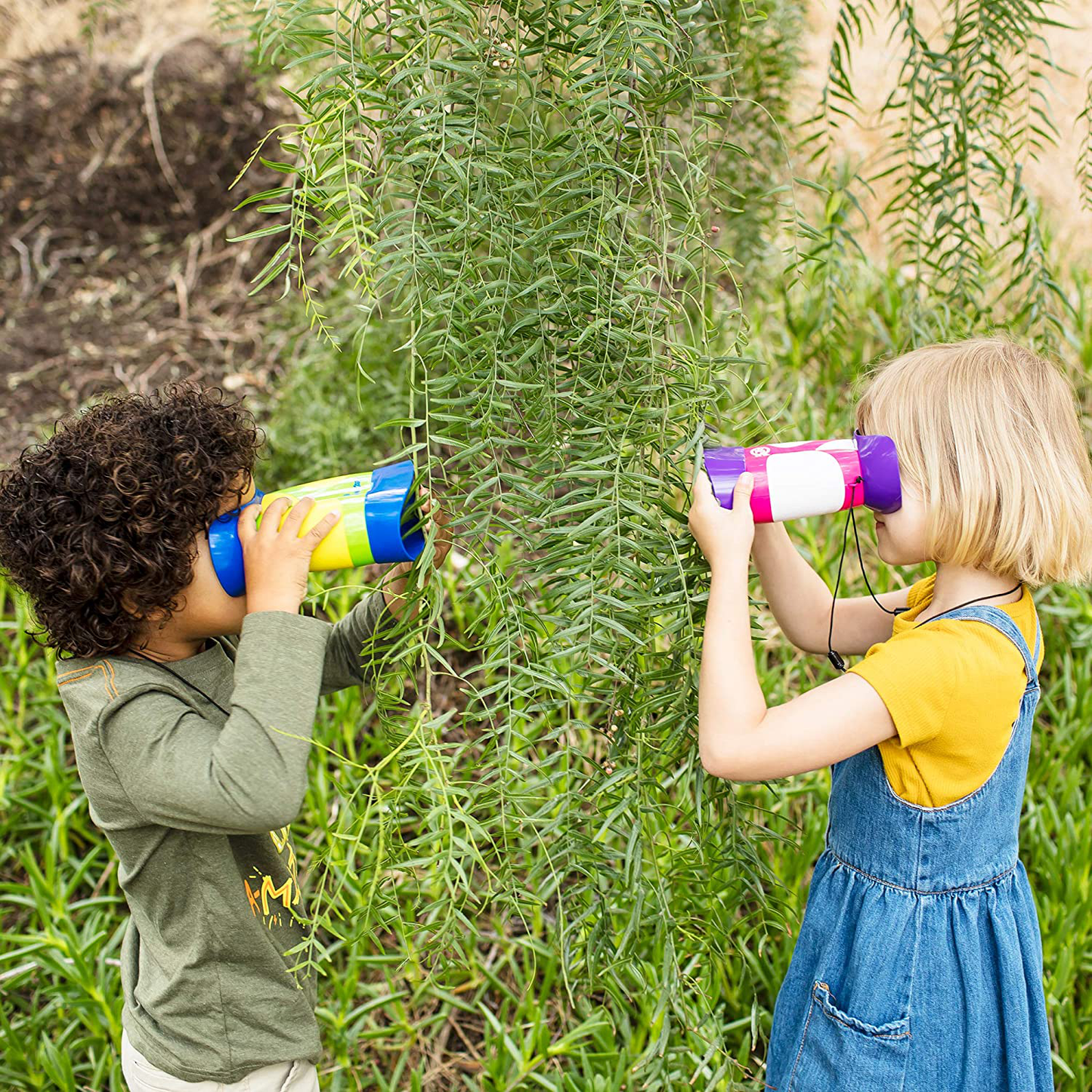 Skorter | Educational Insights GeoSafari Jr. Kidnoculars Pink: Easter Gift, Science Toys, Kids Binoculars, Perfect Outdoor Play for Preschool Science, Ages 3+