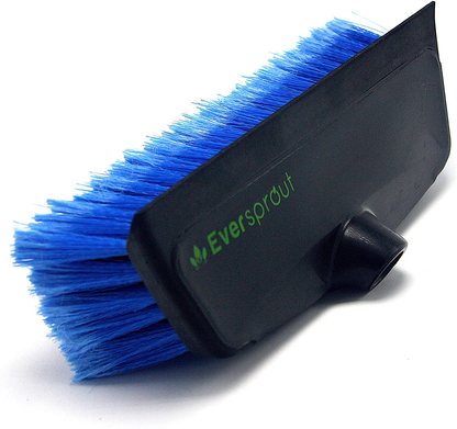 Skørter | EVERSPROUT 1.5-to-3.5 foot scrub brush | Built-in rubber buffer | Lightweight extension handle | Soft bristles clean car, caravan, boat, solar panels, tires | Scratch-resistant brush