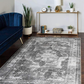 Skørter | Unique Loom Sofia Collection Area Traditional Vintage Rug, French Inspired Perfect for All Home Decor, 2' 0 x 9' 10 Runner, Black/Gray