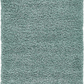 Skørter | Unique Loom Solo Solid Shag Collection Area Modern Plush Rug Luxurious & Soft, 3' 3 x 5' 3, Slam Blue