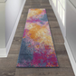 Skørter | Nourison Passion Bohemian Abstract Sunburst 1'10" x 6' Support rug, (6' Runner)