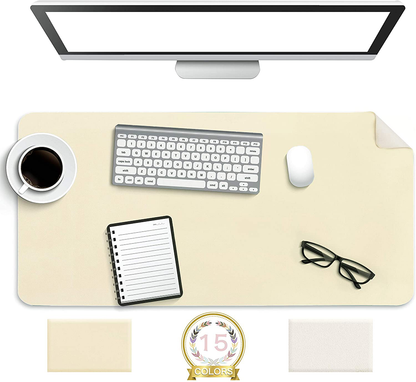 Skorter | Desk Pad Protector Waterproof Non-Slip Leather Office Mouse Mat