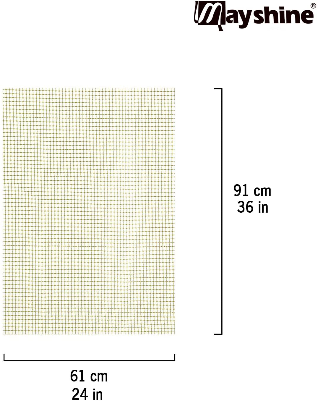 Skørter | MAYSHINE Area Rug Gripper Pad (2.5 x 9 feet), for hard floors, provides protection and cushioning for the area rug and floor