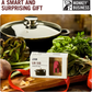 Skørter | Pot Lid Hebe-Holder - Keeps the Pots from Boiling Over