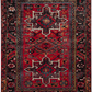 Skørter | Safavieh Vintage Hamadan Collection VTH211N Oriental Traditional Persian Non-Shedding Stain Resistant Living Room Bedroom Area Rug 3' x 3' Round Light Blue/Black