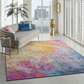 Skørter | Nourison Passion Bohemian Abstract Sunburst 1'10" x 6' Support rug, (6' Runner)