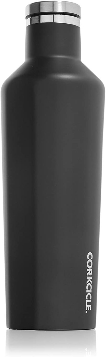 Skorter | Corkcicle Kettle - Water Bottle & Thermos - Triple Insulated Stainless Steel, 16 oz, Matte Black