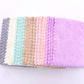 Skørter | Sunny zzzZZ 24 Pack Kitchen Cloths (Aquamarine, 10 x 10 Inches) - Does not shed fluff - No smell Reusable Dish Towels, Premium Dish Cloths, Super Absorbent Coral Fleece Cleaning Cloths