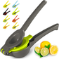 Skørter | Zulay Metal Lemon-Lime Press - Manual Citrus Juicer (Gray and Lime Punch)