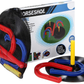 Skørter | Win SPORTS Outdoor Indoor Rubber Horseshoe Set Includes 4 Horseshoes, 2 Plugs, 2 Rubber Mats, 2 Red Plastic Plugs, Beach Game Perfect for Tailgating, Camping, Backyard, Fun for Kids Adults