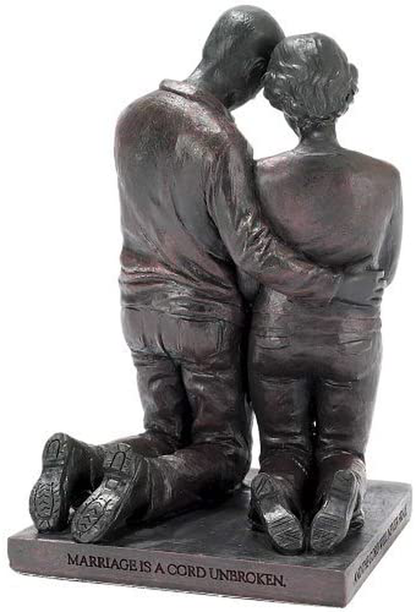 Skorter | Dicksons Beierende Spouse and Spouse 5 inches Gray Resin Stone Table Figurine