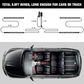 Skørter | SUNPIE Car Interior Light, Car Strips Light with App and Remote Control Waterproof LED Atmosphere Car Light Comes with 48 LED Chip 8.8ft Length Indoor Light with DC 12V Car Charger Sync to Music