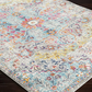 Skørter | Artistic Weavers Odelia Vintage Bohemian Area Rug, 4' x 6' Oval, Orange/Navy Blue