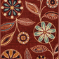 Skørter | Maples Rugs Reggie Floral Kitchen Mats Non Skid Accent Area Rug [Made in USA], 2'6 x 3'10, Merlot