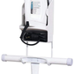 Skørter | Household Items 166-1 Iron wall mount with attached ironing board hooks, White