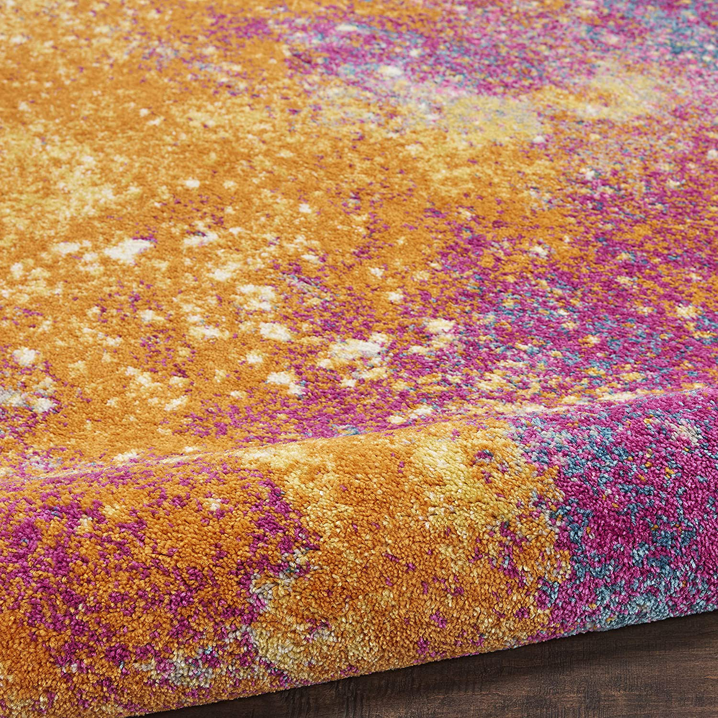 Skørter | Nourison Passion Bohemian Abstract Marine/Light Blue 3'9" x 5'9" Carpet, (4' x 6')