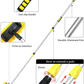 Skørter | Buyplus Car Wash Brush with Long Handle - 12 Foot Telescopic Flow Message Car Wash Brush with Hose Attachment, Soft Bristle Head for RVs, Trucks, No Scratch Dip Car Cleaning Water Brush