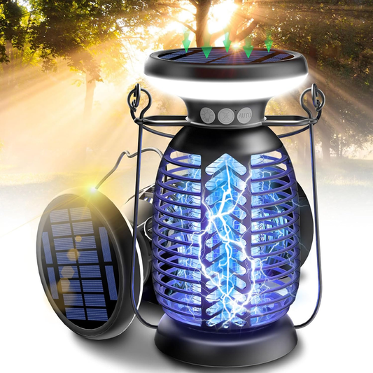 Skorter | Outdoor solar insect killer with LED light - 4000mAh - IP66 waterproof