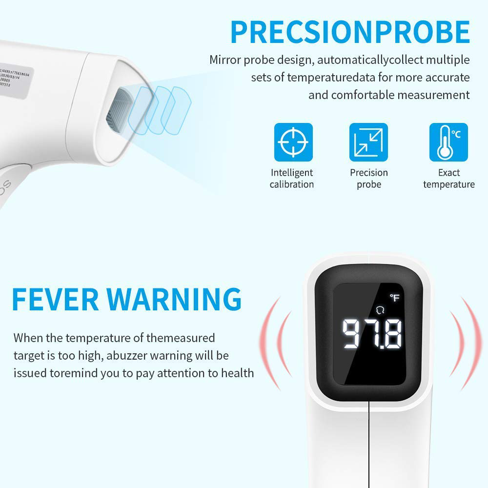 Skørter | BBLove Non-Contact Infrared Forehead Digital Thermometer for Adults, Babies, Kids, Teenagers