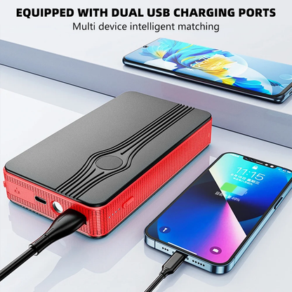 Skorter | Car Start Assistance Battery Booster Power Pack, 300A Sharp 20000Mah Battery with LED Light