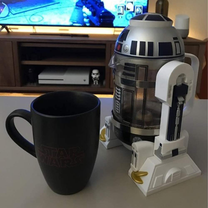 Skørter | NBCDY Hand Coffee Maker, Creative Robot R2D2 Coffee Maker, Mini Stainless Steel Filter Coffee Maker, Home Insulation Pot Pressure Kettle