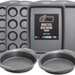 Skørter | Multipack Gorilla Grip Bakeware Sets, Nonstick, Heavy Duty Carbon Steel