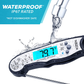 Skørter | Kizen Digital Meat Thermometers for Cooking - Waterproof Instant Read Meat Thermometer for Meat, Frying, Baking, Outdoor Cooking, Grilling, & BBQ (Black/White)