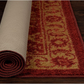 Skørter | Maples Rugs Georgina Traditional Area Rugs for Living Room & Bedroom [Made in USA], 3'4 x 5, Red/Gold
