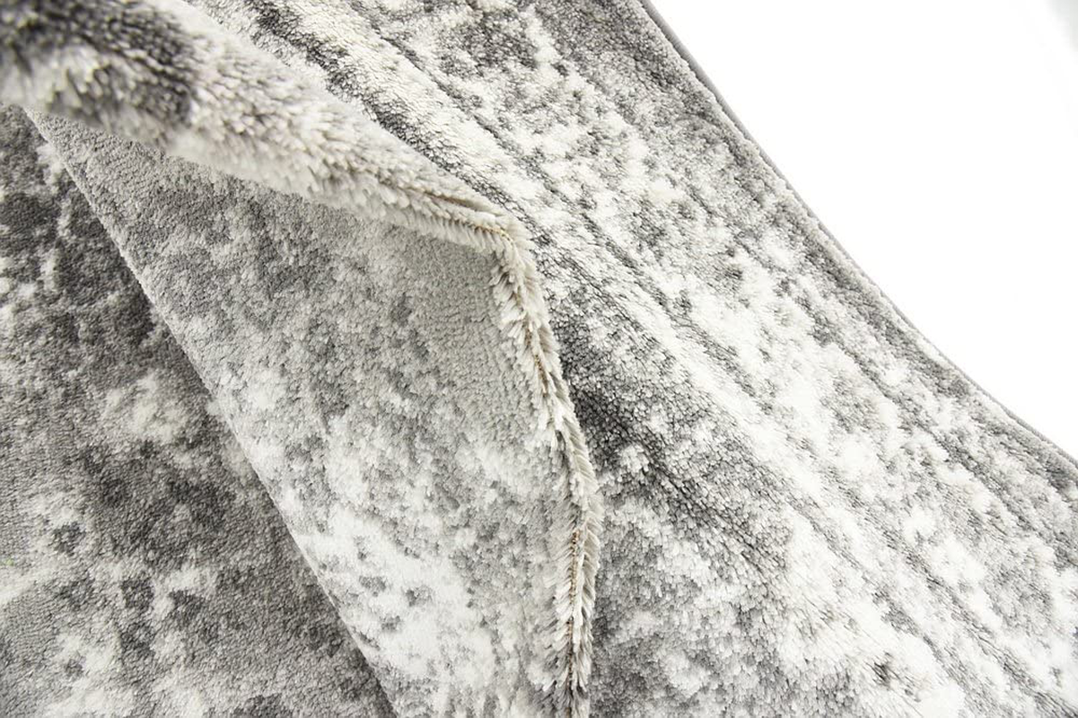Skørter | Unique Loom Sofia Collection Area Traditional Vintage Rug, French Inspired Perfect for All Home Decor, 2' 0 x 9' 10 Runner, Black/Gray