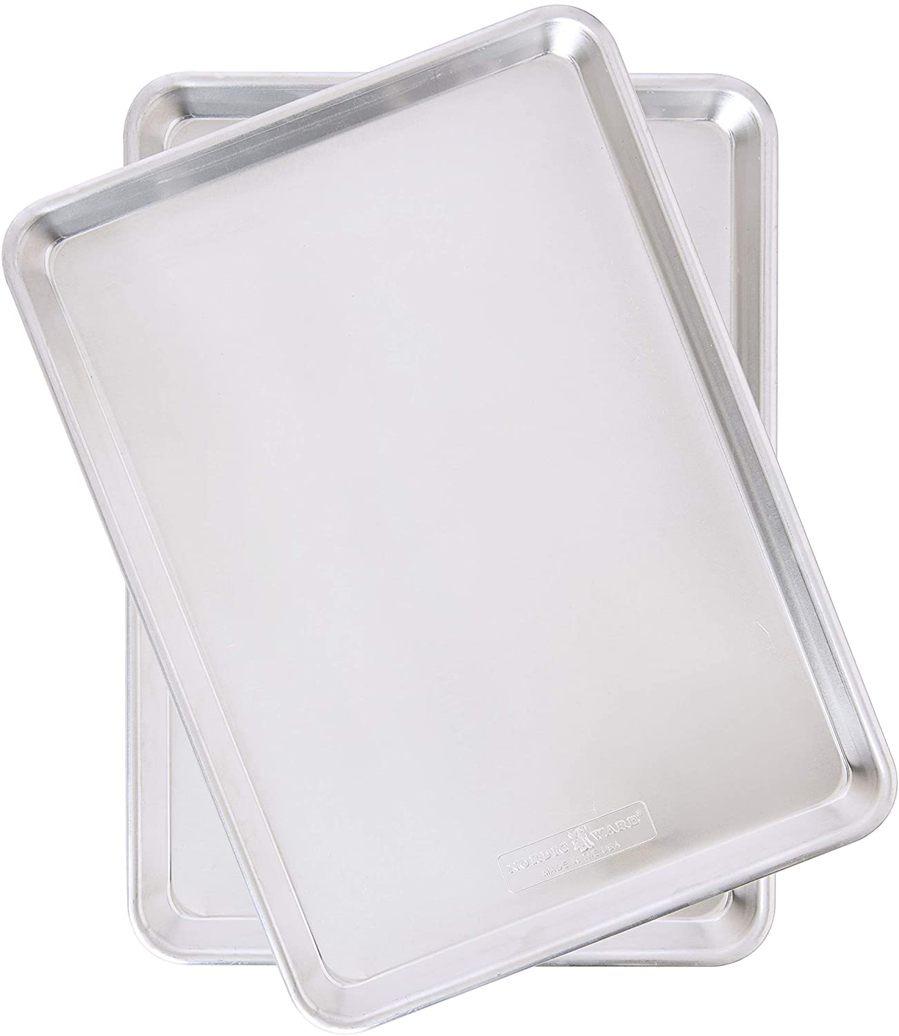 Skørter | Nordic Ware Naturals Large Baking Sheet, 2-Pack, Silver