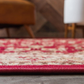 Skørter | Unique Loom Kashan Traditional Floral Rug, 4 Feet, Gray/Ivory