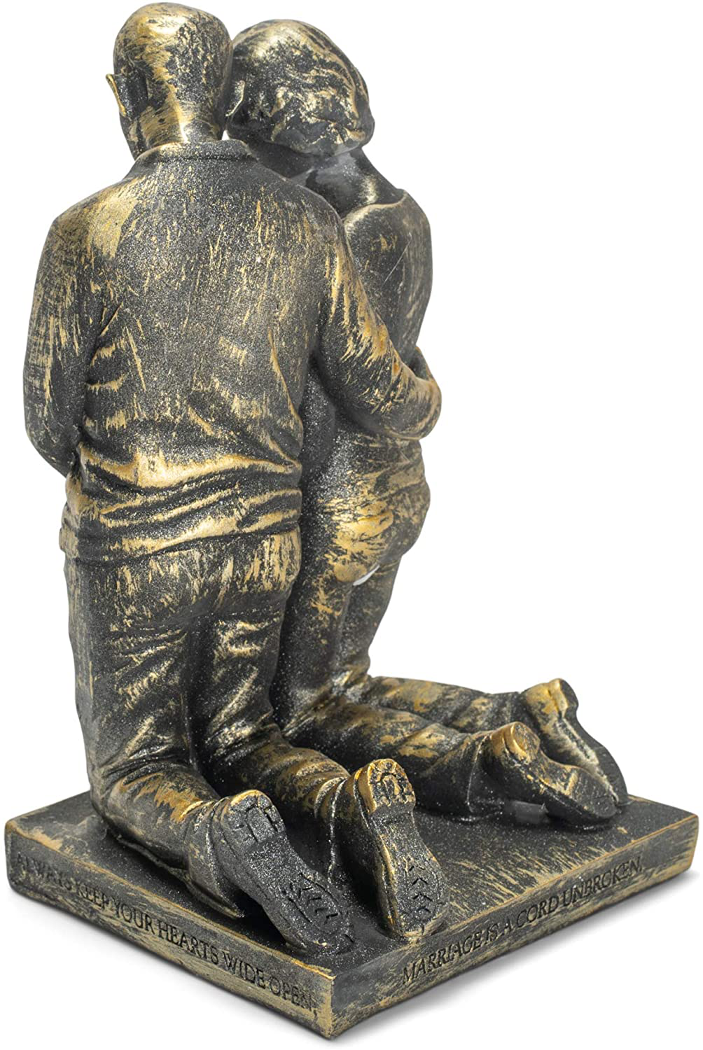 Skorter | Dicksons Beierende Spouse and Spouse 5 inches Gray Resin Stone Table Figurine