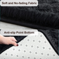 Skørter | TWINNIS Super Soft Shaggy Rugs, Fluffy Rugs, 4x5.9 Feet, Indoor Modern Plush Area Rugs for Living Room Bedroom Children's Room Nursery Home Decor, Upgraded Anti-Slip Durable Rectangular Fuzzy Rug, Indigo