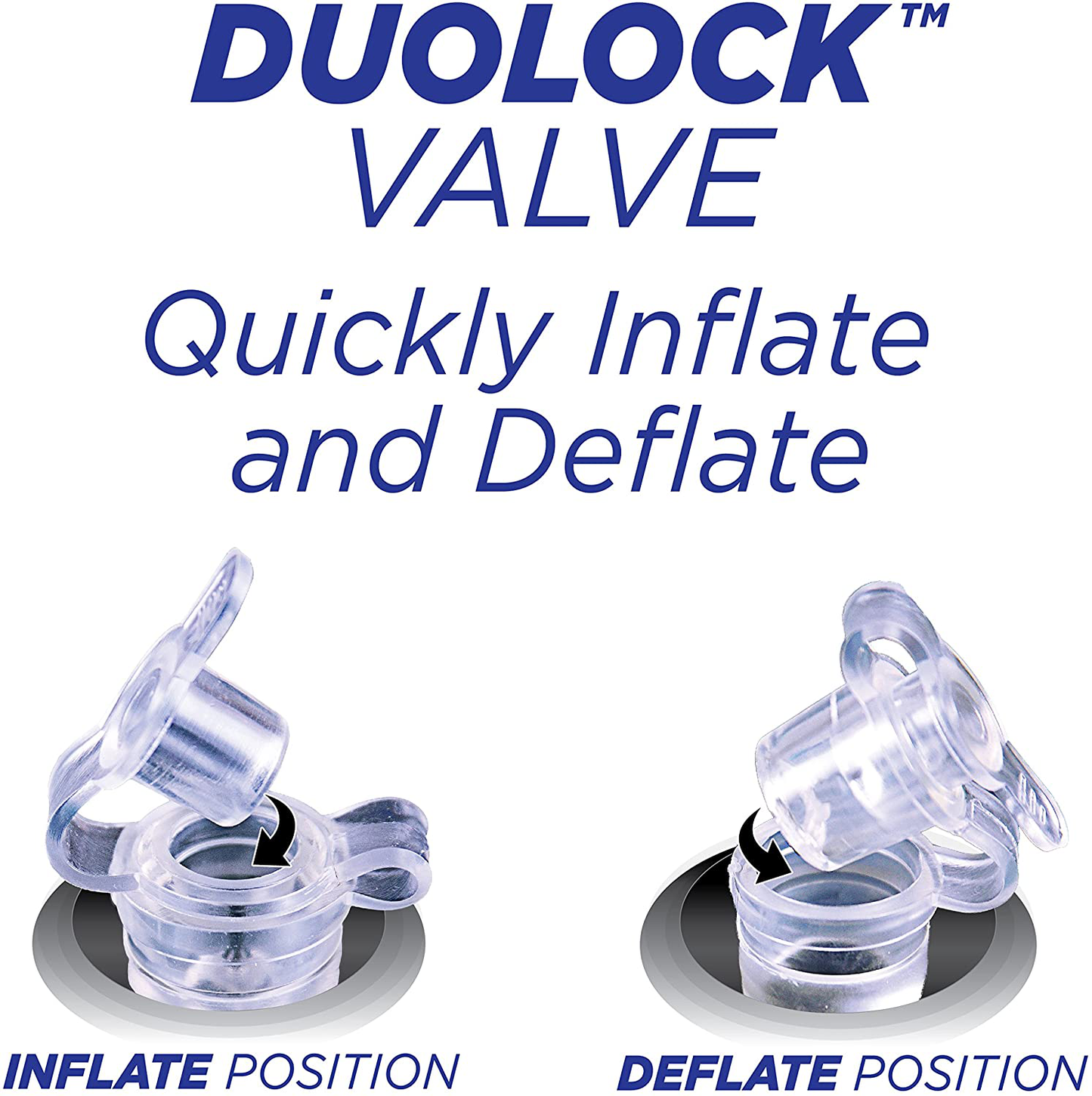 Skorter | Aqua Comfort Luxury Water Lounge, X-Large, Inflatable Pool Float with Headrest & Footrest, Bubble Waves (AQL11310WA)