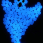 Skørter | chic style 300pcs Glow in the Dark Garden Stones, Garden Luminous Glow Stones Outdoor Decor Glowing Water Fish Tank Gravel (Blue)