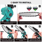 Skørter | Electric Chainsaw Cordless Chainsaw with 2 Large Batteries, Garden Tool for Wood Cutting Tree Pruning