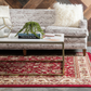 Skørter | Unique Loom Kashan Traditional Floral Rug, 4 Feet, Gray/Ivory
