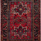 Skørter | Safavieh Vintage Hamadan Collection VTH211A Oriental Traditional Persian Non-Shedding Living Room Bedroom Accent Area Rug, 4' x 6', Red / Multi