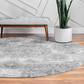 Skørter | Unique Loom Sofia Collection Area Traditional Vintage Rug, French Inspired Perfect for All Home Décor, 3' 3 x 5' 3 Rectangular, Gray/Ivory