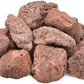 Skørter | Skyflame 10LB Natural Lava Stones for Fireplaces, Fire Pits, Stoves, Garden Landscape Decoration, Indoor and Outdoor Use, 3"-5" Sizes, Red