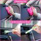 Skørter | Car Wash Kit, Pink Car Cleaning Kit Interior and Exterior, Car Accessories for Women - Cleaning Gel, Microfiber Cleaning Cloth, Car Wash Mitt, Duster, Squeegee, Microfiber Wax Applicator (17 pieces)