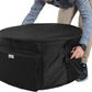 Skørter | SAMDEW 24-inch outdoor fire pit bag compatible with Outland Firebowl model 883 885, Firebowl travel carry axe for 24-inch diameter propane gas fire pit, black, bag only