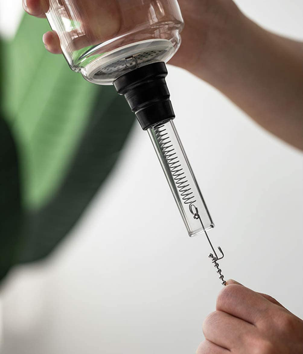 Skørter | Permanent Siphon/Syphon Coffee Filter for Hario Yama Siphon Coffee Maker and Other Syphon Coffee Makers, Stainless Steel & White Silicone Rubber, Model: A1