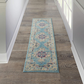 Skørter | Nourison Passion Bohemian Chic Light Blue Area Mat Runner (2' x 6'), 1'10"X6',