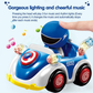 Skørter | RC Toys Remote Control Car for 1 2 3 4 5 6 Years Old Baby Toddler Kids STEM RC Cartoon Racing Car Toys for Kids with Music and Lights RC Car Christmas Birthday Gifts Boys Girls