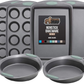 Skørter | Multipack Gorilla Grip Bakeware Sets, Nonstick, Heavy Duty Carbon Steel