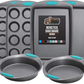 Skørter | Multipack Gorilla Grip Bakeware Sets, Nonstick, Heavy Duty Carbon Steel