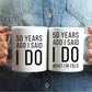 Skørter | Andaz Press Funny 50th Wedding Anniversary 11oz. Couple Coffee Mug Gag Gift, 50 years ago I said yes, I said yes to what I'm told, 2-Pack with gift box for husband spouse parents