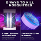 Skørter | AICase Bug Zapper, USB rechargeable indoor and outdoor mosquito killing lamp with 2000mah battery, suction fan, electric portable mosquito fly trap for home, camping, midges, backyard, patio